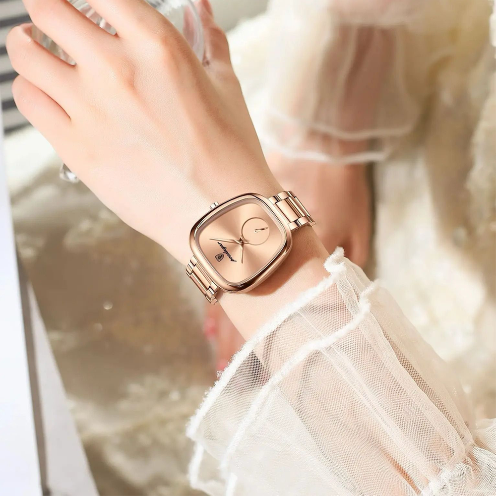 Poedagar 783 Luxury Ladies Stainless Steel Waterproof Quartz Watch