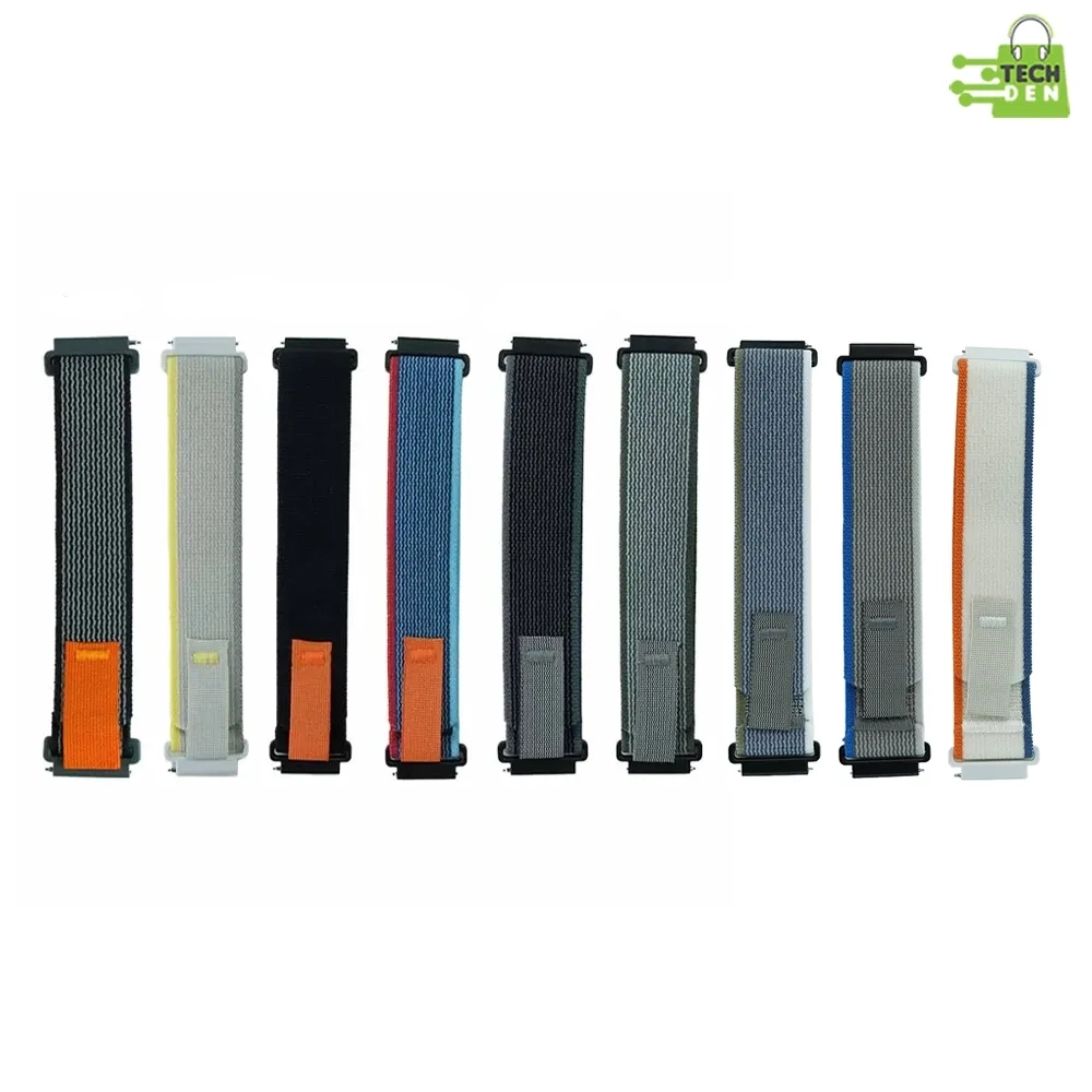 Two-Tone Edge Premium Soft Fabric Strap for Smart Watch