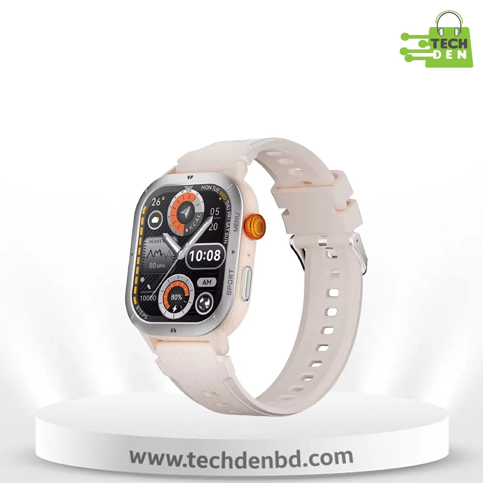 Haylou IRON Neo Bluetooth Calling Smartwatch | Haylou Price in Bangladesh