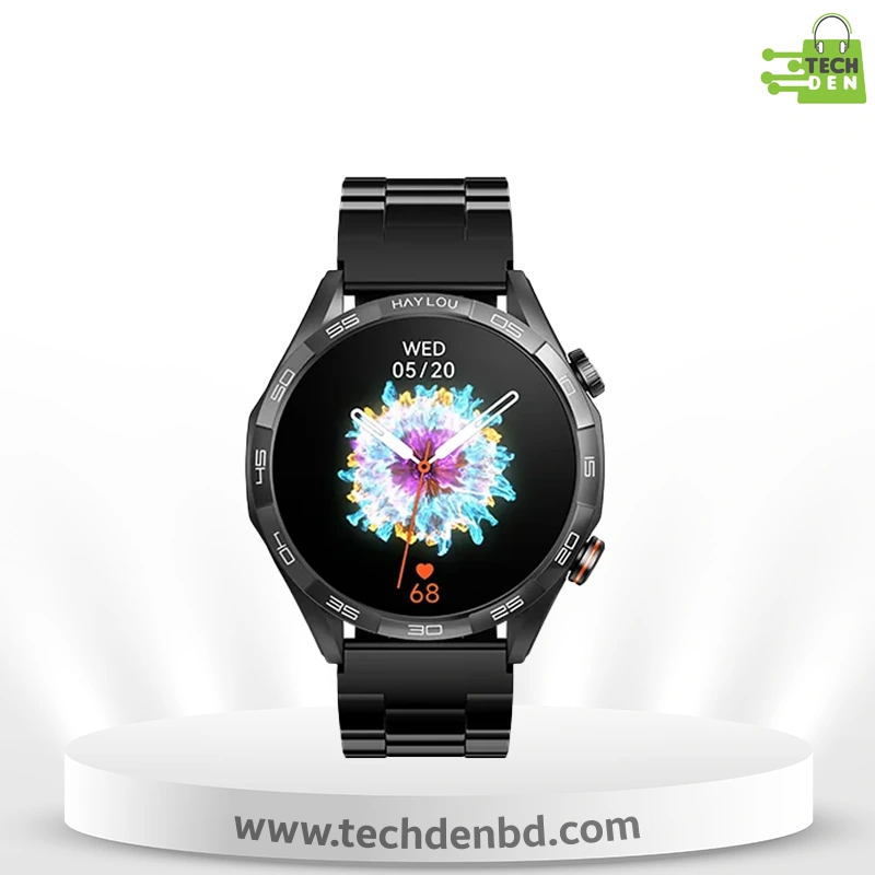 Haylou Solar 5 Special Edition BT Calling Smart watch  (Metallic Straps ) | Haylou Price in Bangladesh