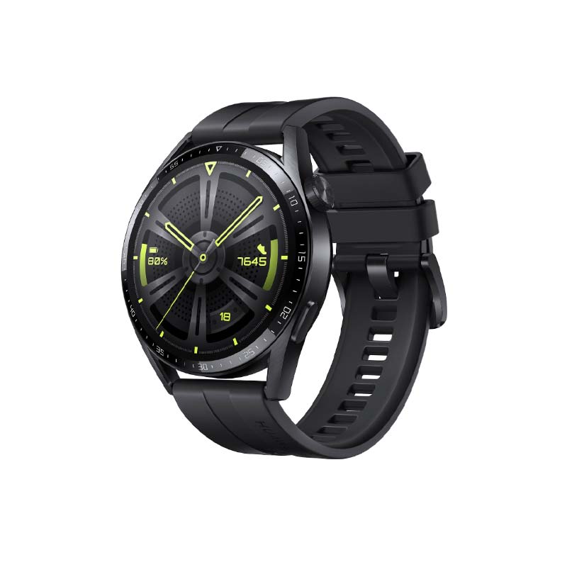 HUAWEI WATCH GT 3 46mm Smart Watch With Fluoroelastomer Strap