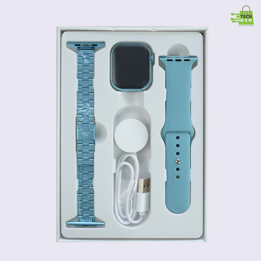HW9 Mini Smartwatch (2 Straps in 1)