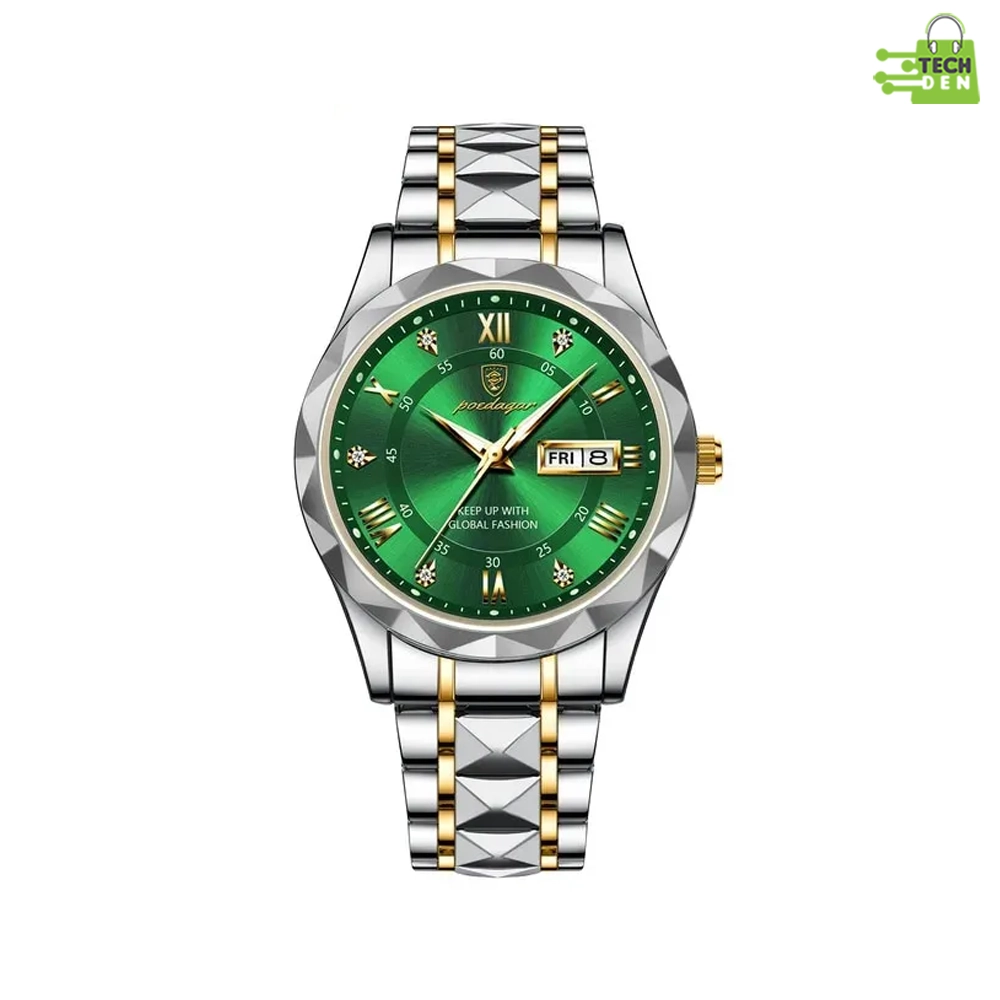 Poedagar 615 Stainless Steel Men Watch