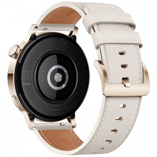 HUAWEI WATCH GT 3 42mm Smart Watch With White Leather Strap