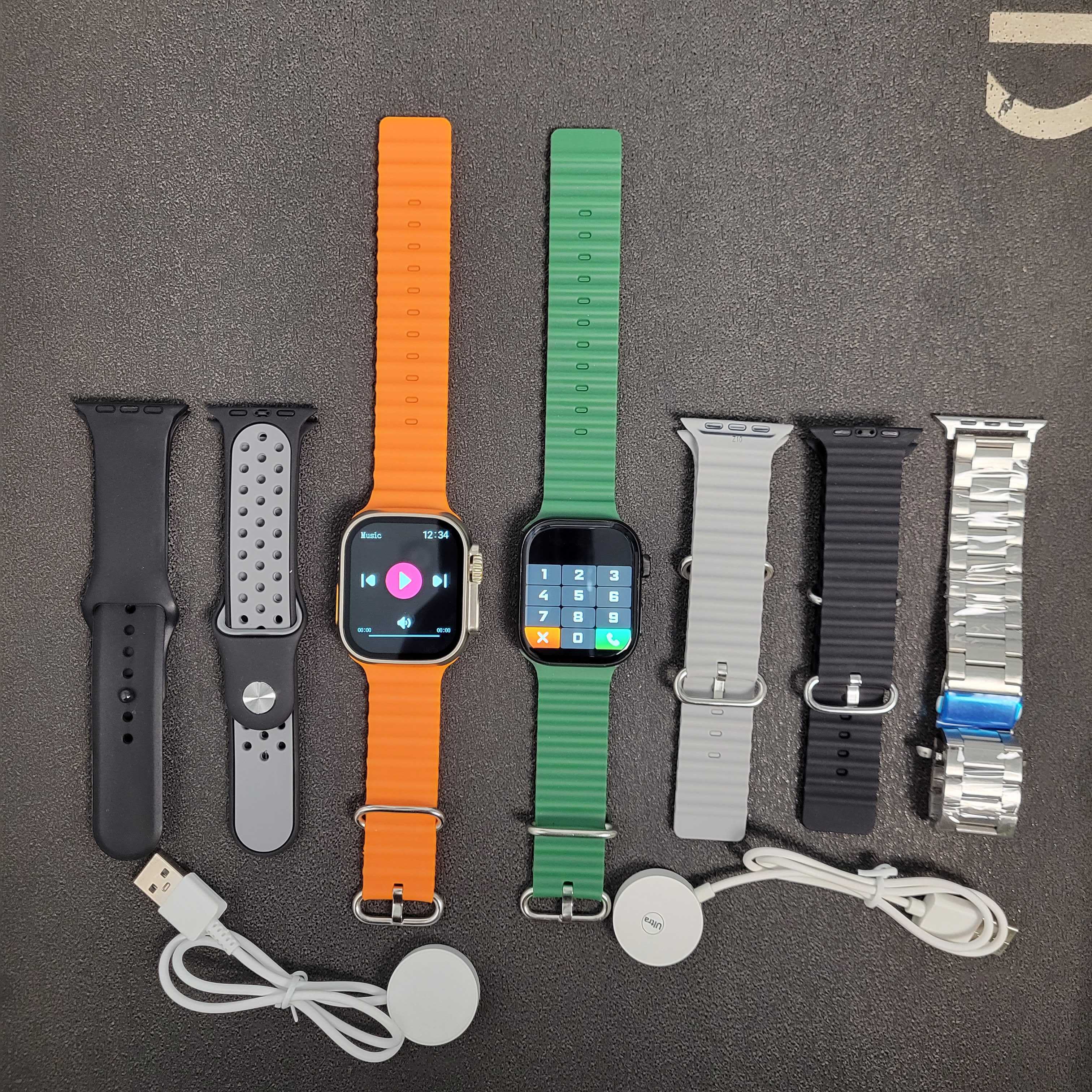 D20 Ultra 2 + S9 Smartwatch With 7 Straps