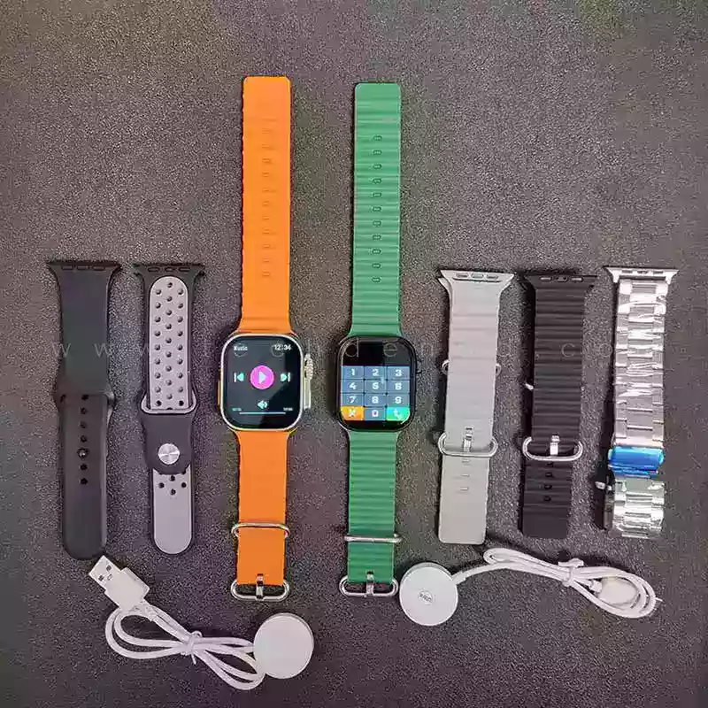 D20 Ultra 2 + S9 Smartwatch With 7 Straps