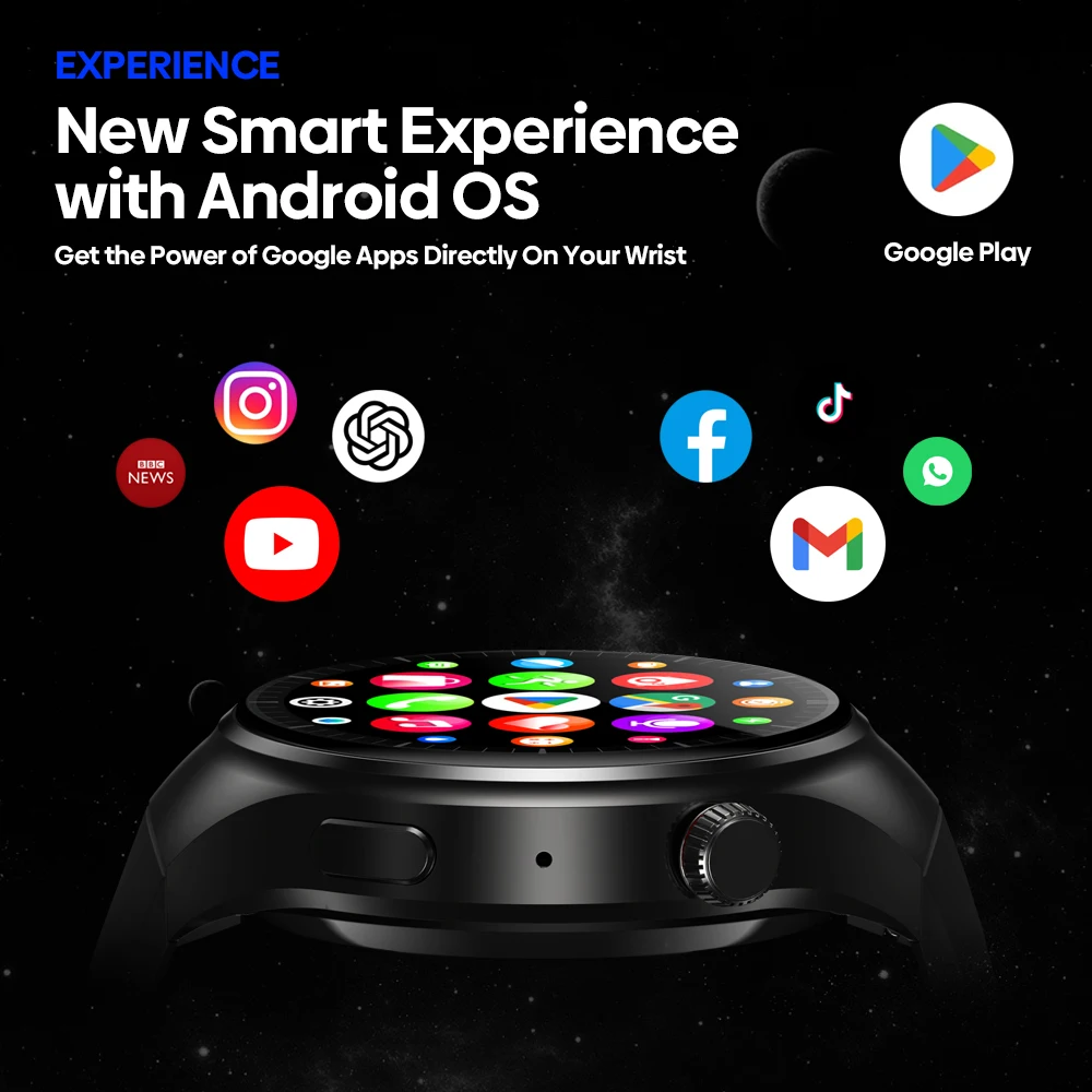 Zeblaze Thor Ultra AMOLED 4G Android Smartwatch
