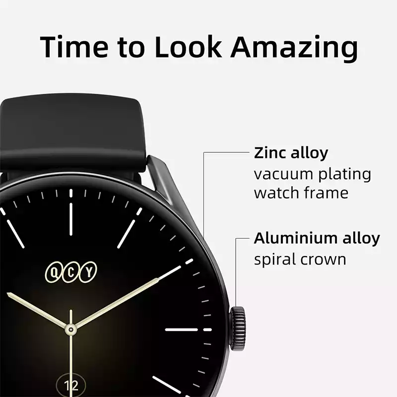 QCY GT Smartwatch with Retina AMOLED Display