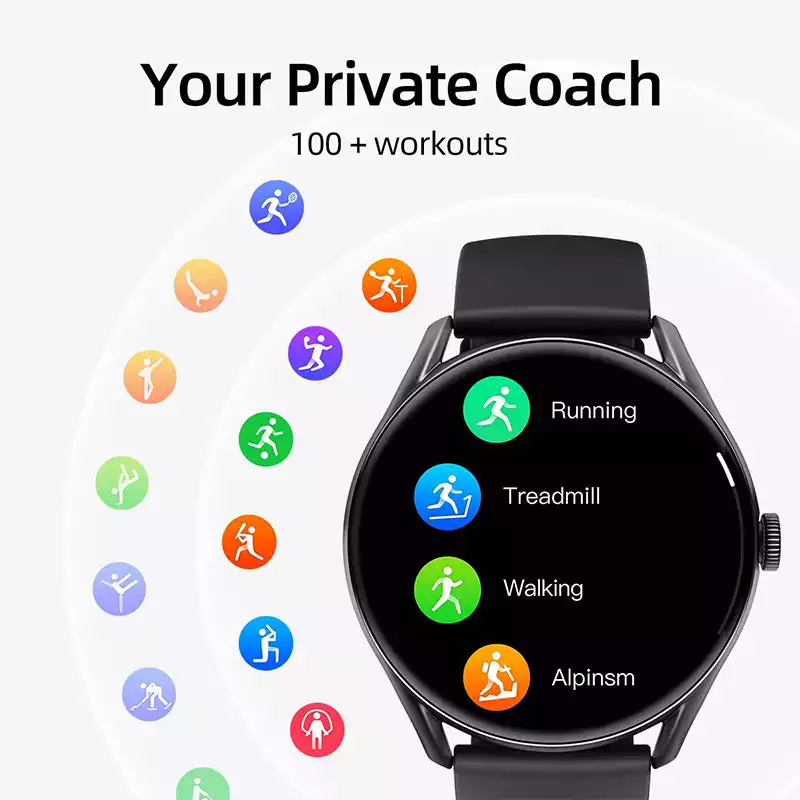 QCY GT Smartwatch with Retina AMOLED Display