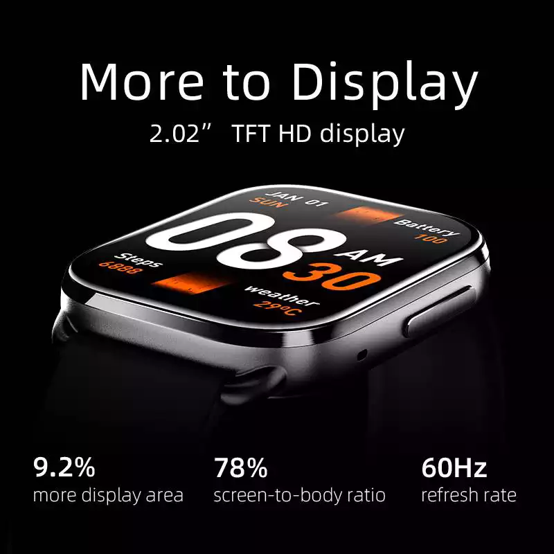 QCY GS Smartwatch |QCY Smartwatch Price in Bangladesh