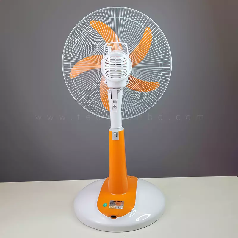 Defender 2986HRS Remote Control Rechargeable Fan-16 Inch