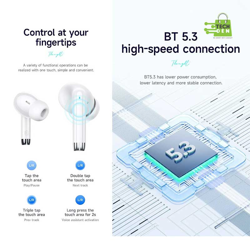 HOCO EQ2 True Wireless in Ear Earbuds