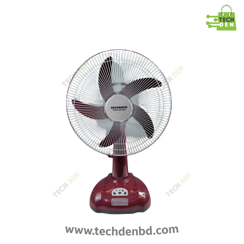 Defender 2926 Rechargeable 16 Inch Desktop Fan
