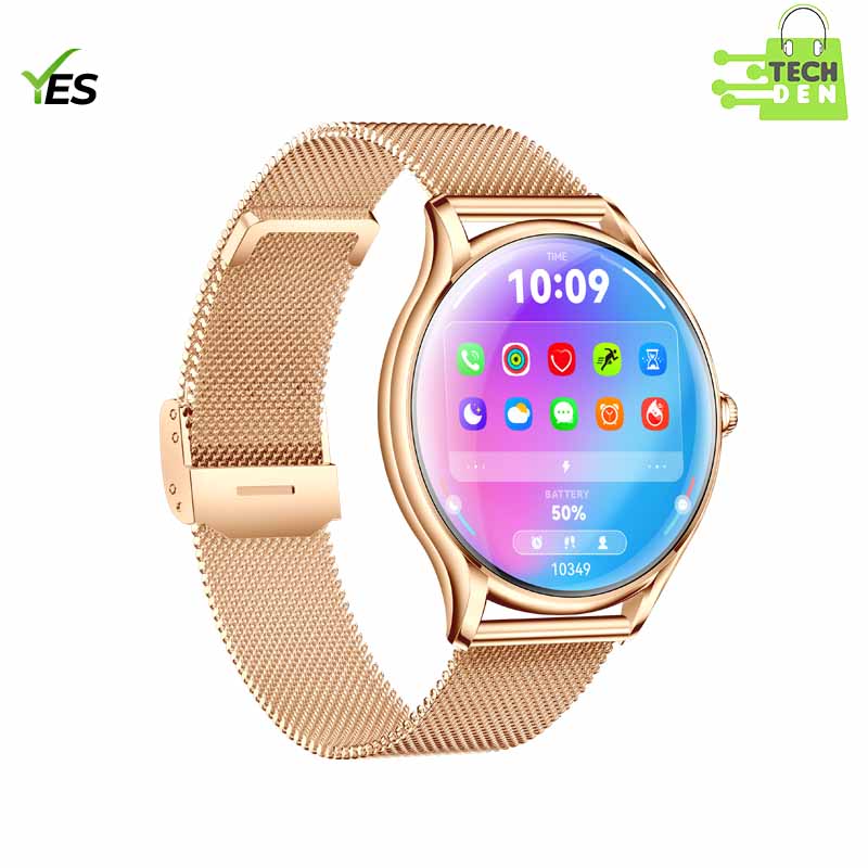 YES Velvet Pro Smartwatch | Sleek Design and Cutting-Edge Technology for Everyday Elegance