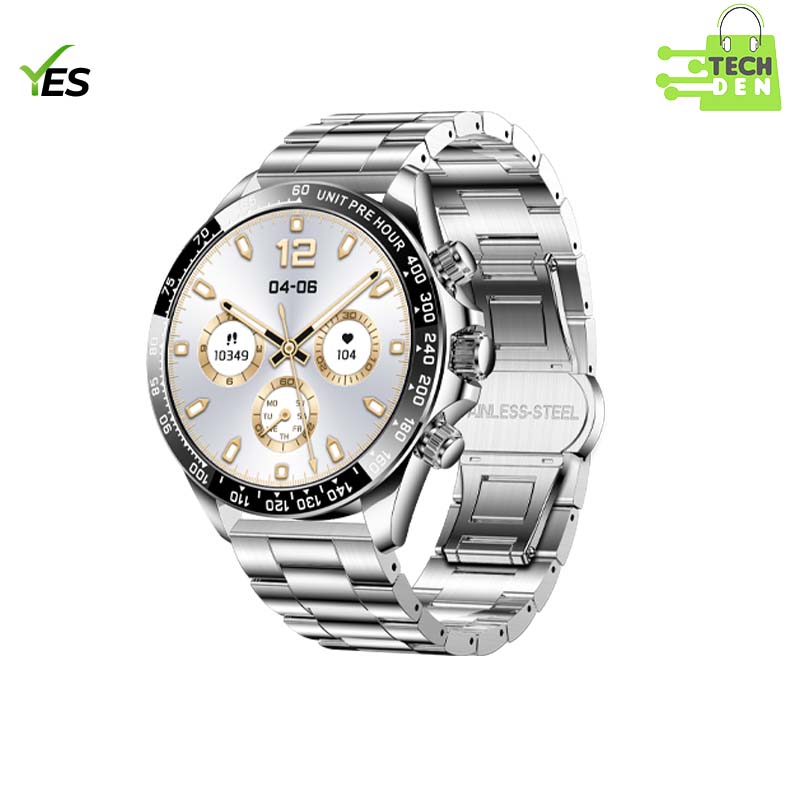 YES Platinum Pro Smartwatch |1.43'' AMOLED Display, BT Call , Health Monitoring, DIY Watch Faces, and Rich UI Modes