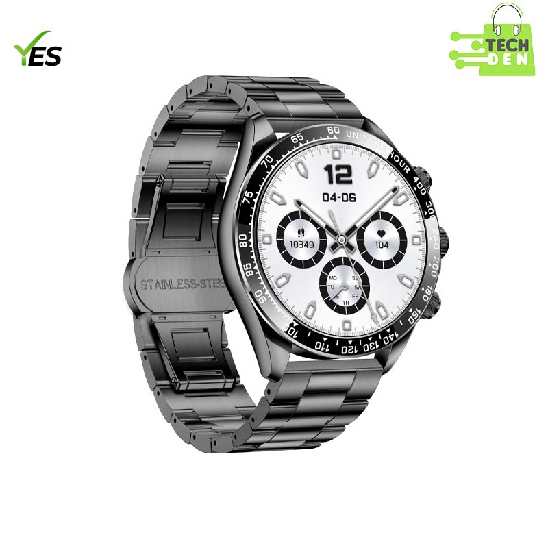 YES Platinum Pro Smartwatch |1.43'' AMOLED Display, BT Call , Health Monitoring, DIY Watch Faces, and Rich UI Modes