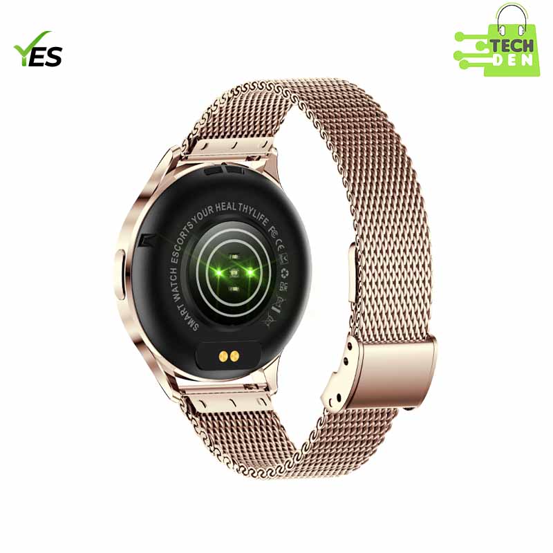 YES Ariel Fit Mesh Metal Straps Smartwatch | The Ultimate Blend of Style and Functionality