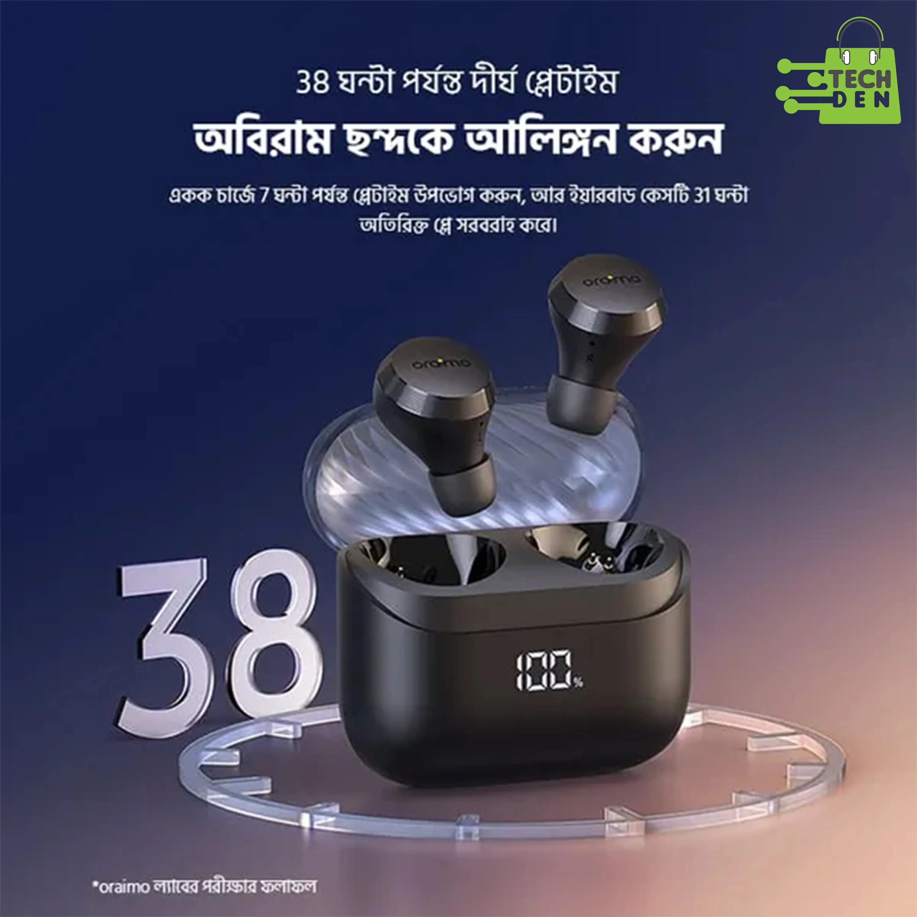 Oraimo AirBuds 4 ENC True Wireless Earbuds (OTW-340)