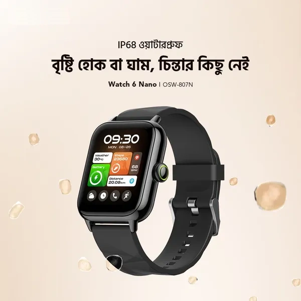 Oraimo Watch 6 Nano Bluetooth Calling Smart Watch (OSW-807N)