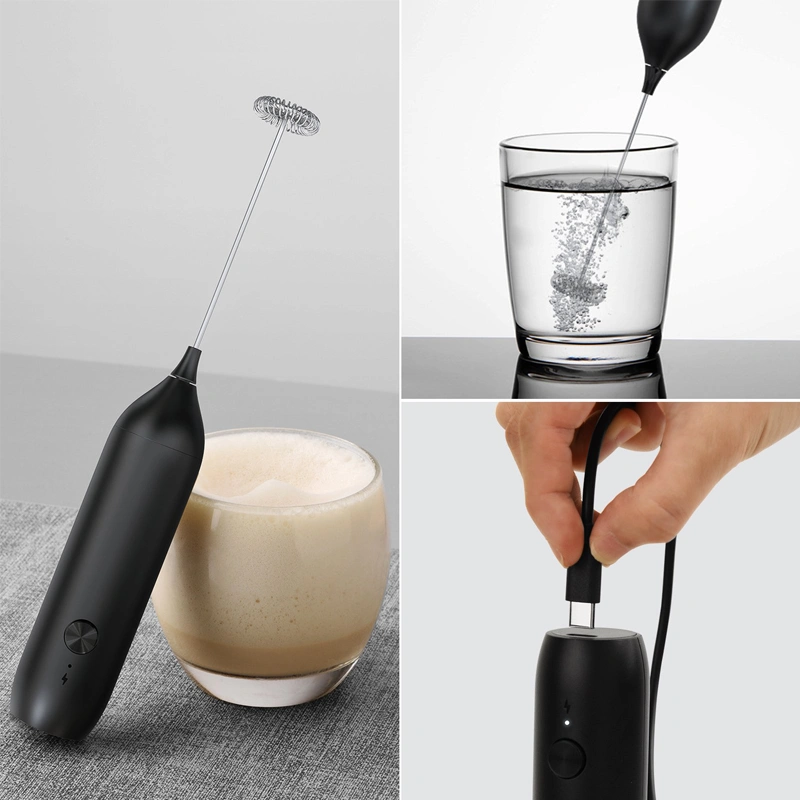 Electric Milk Frother USB Charging: Perfect Foam for Coffee, Hot Chocolate