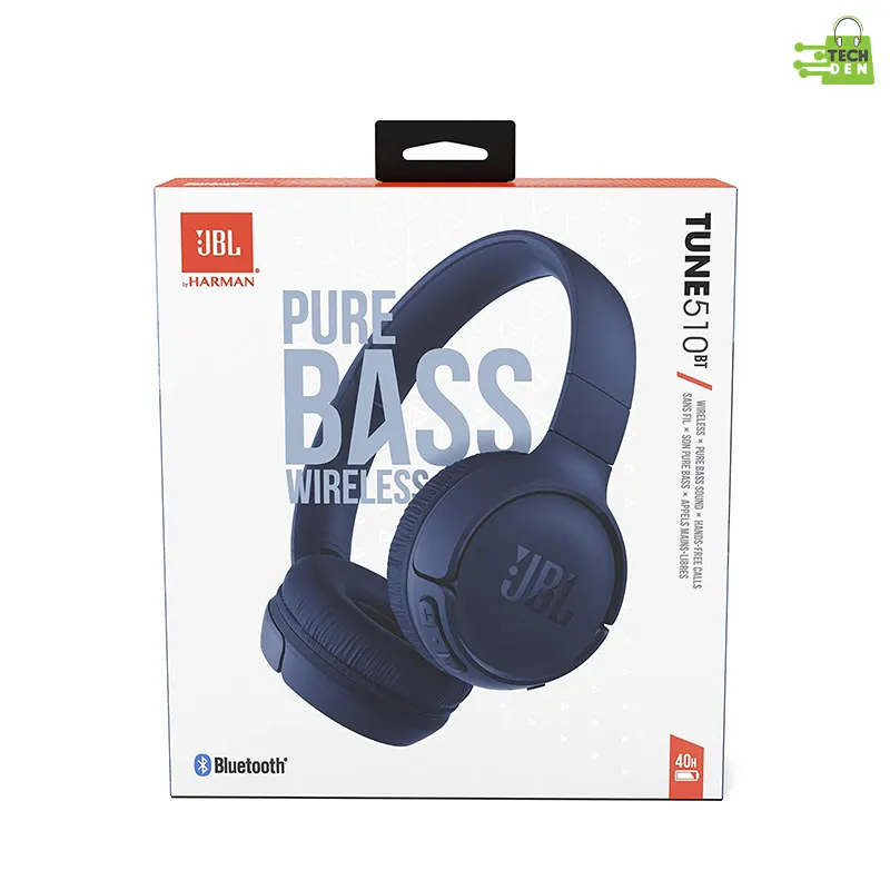 JBL TUNE 510BT Wireless On-Ear Headphones