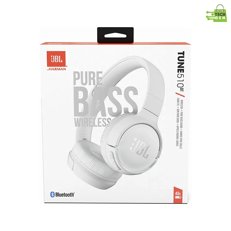 JBL TUNE 510BT Wireless On-Ear Headphones