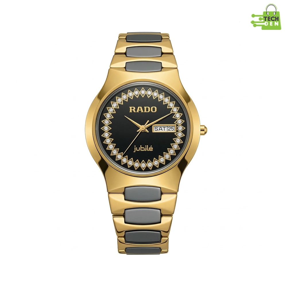 Rado 8020 Ceramic Stainless Steel Mix Quartz Watch
