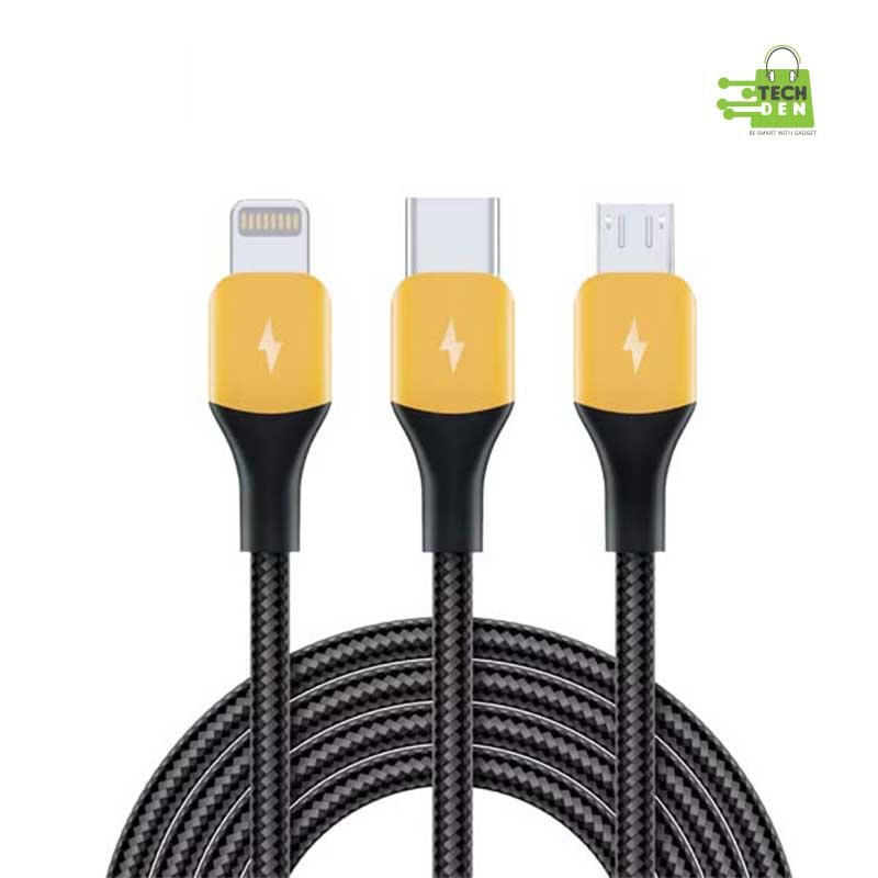 Realme 3 IN 1 Charging Cable ( 1.2m) Price  In Bangladesh