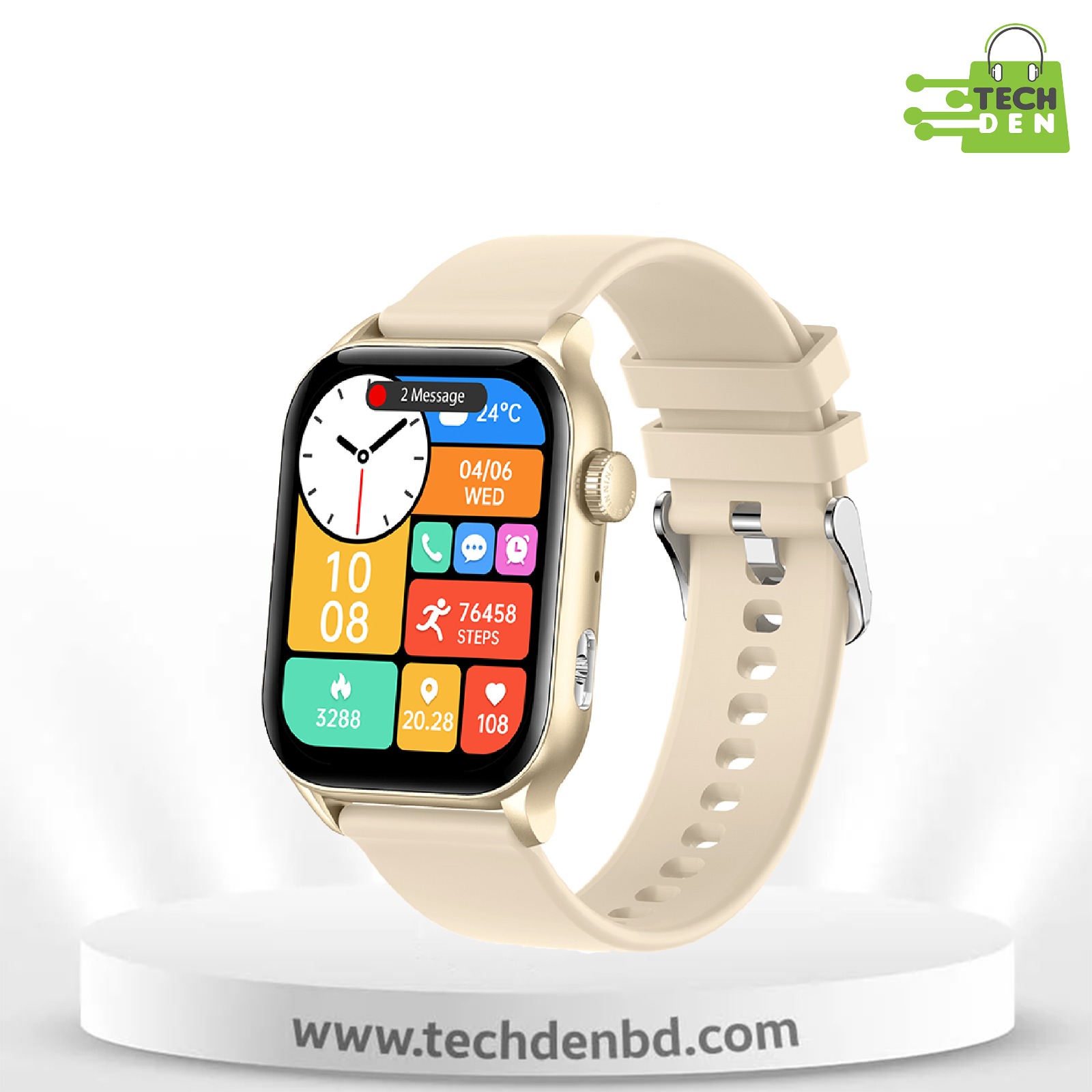 VALDUS VS40 Pro Fashion Smartwatch | Valdus Smartwatch Price in Bangladesh