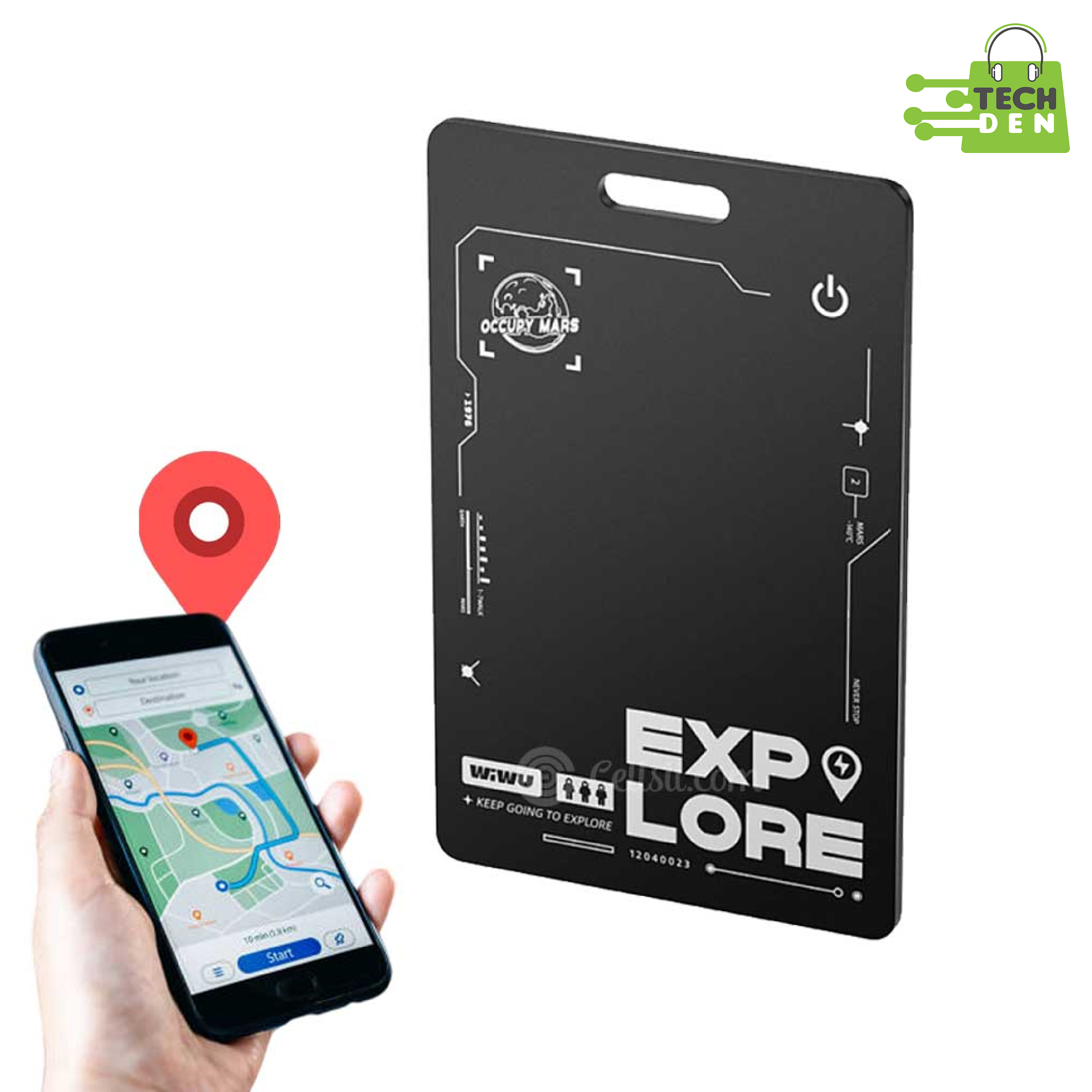 WiWU iTag WT-03 Easy to Find Card Tracker (Support Apple Find My Anti-lost)