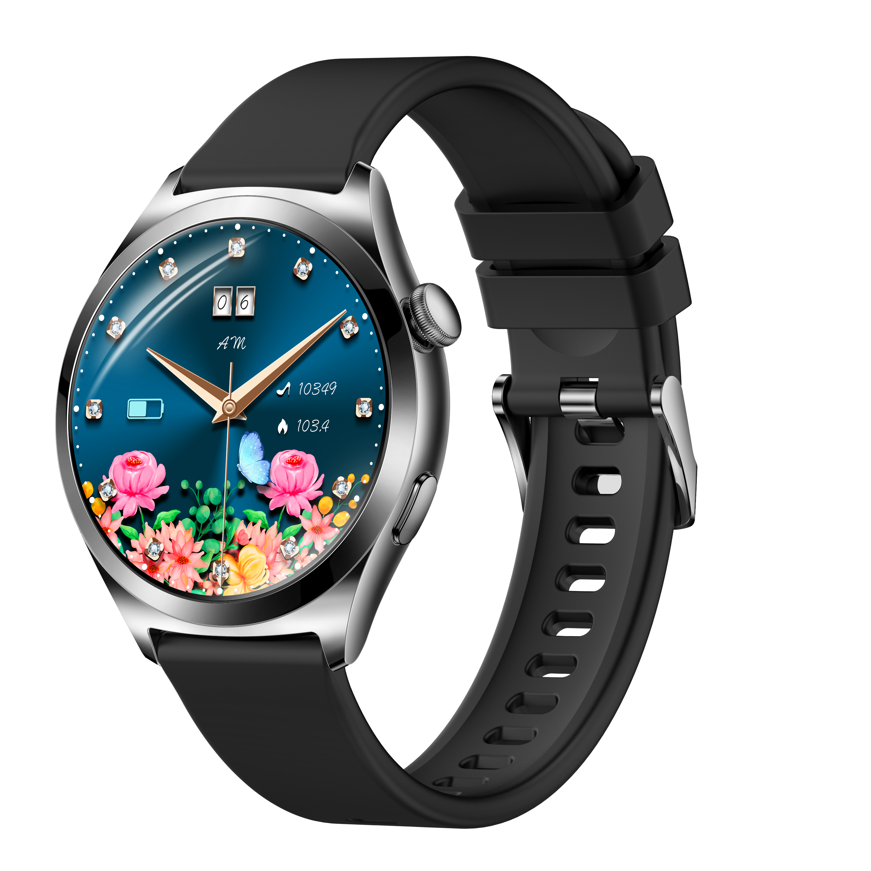 YES Ariel Nova Smartwatch – Women’s Fitness & Health Tracker, IP68 Waterproof