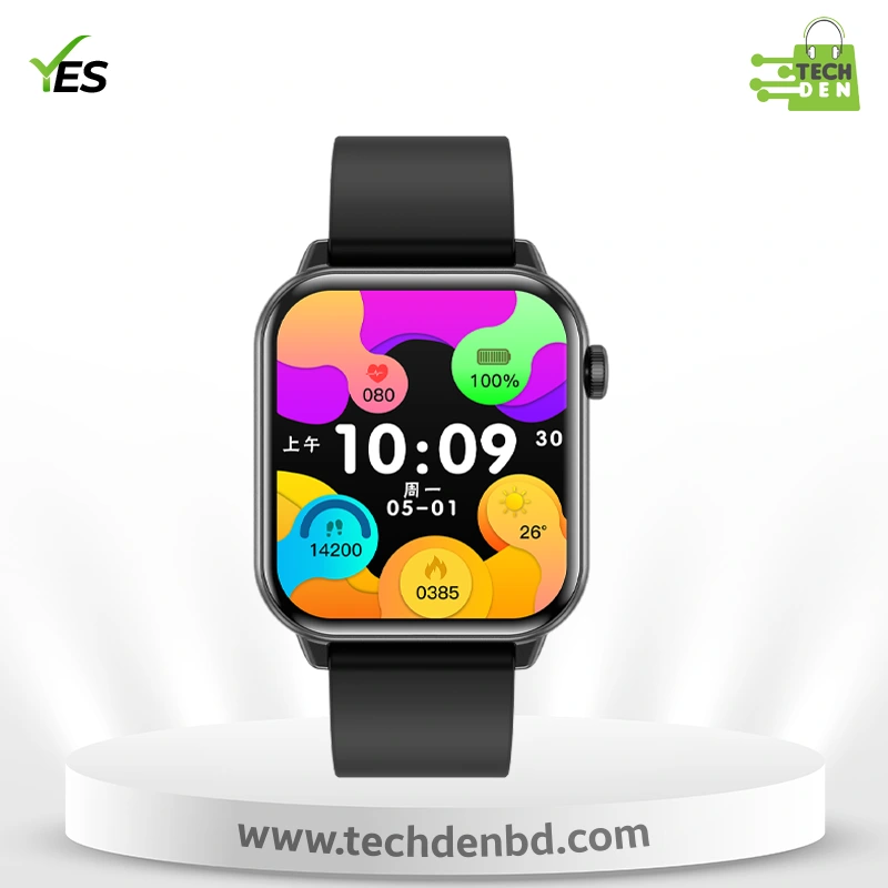 YES Peak Fit Smartwatch | Elevate Your Fitness Goals with Advanced Features and Premium Design
