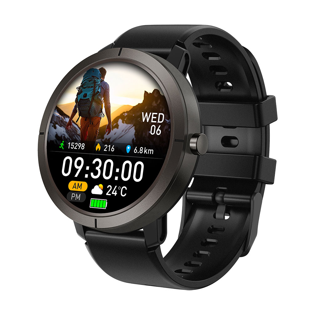YES Trail GPS Smartwatch – AMOLED Display, Built-in GPS, Compass, 5ATM Waterproof, SpO2 & Heart Rate Tracker