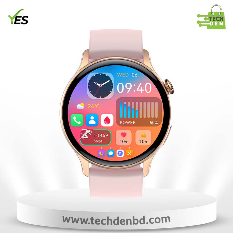 YES Vibe Fit Smartwatch | Vibrant Style and Fitness Tracking for Your Active Lifestyle