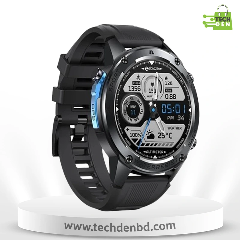 Zeblaze Stratos 2 Ultra Rugged Outdoor GPS Smart Watch | Zeblaze Smartwatch Price in Bangladesh