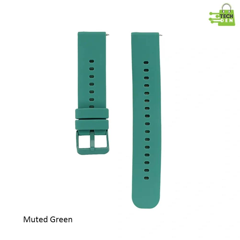 Silicone Strap for Smart Watch With Matching Color Buckle