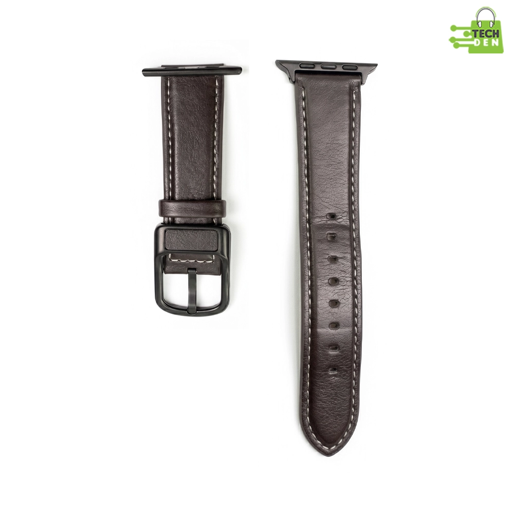 42-44-45-49mm Genuine  Leather Strap for Smart Watch