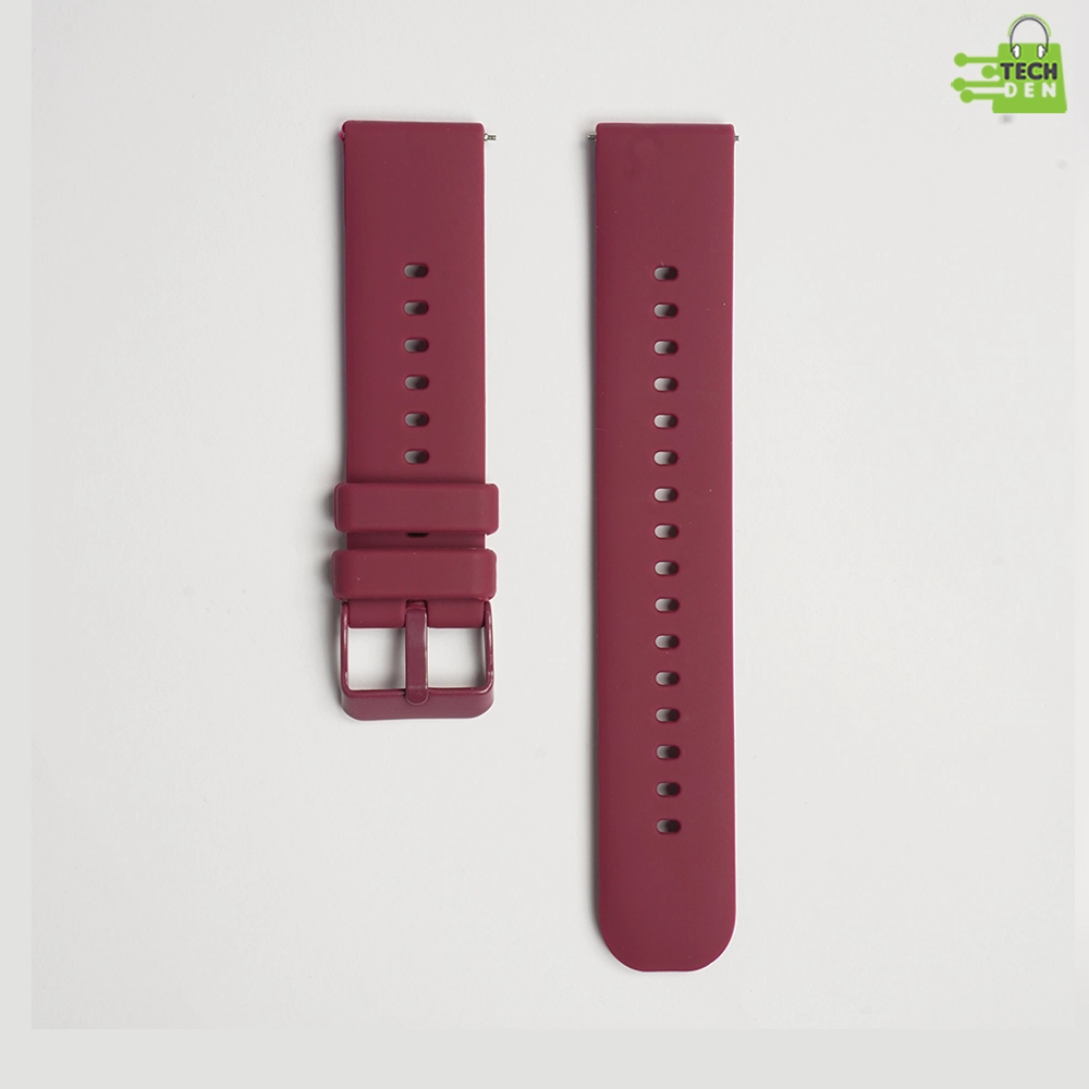 Silicone Strap for Smart Watch With Matching Color Buckle